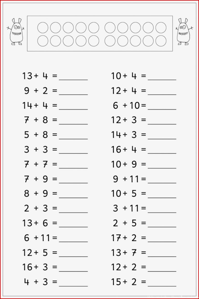 1 Klasse Mathe Aufgaben