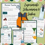 10 Experimente Zu Schwimmen Und Sinken Anleitungen