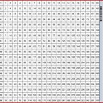 1000 Tafel Geometrie Ausdrucken Zahlenstrahl Bis 1000