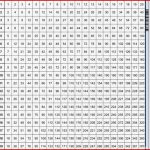 1000 Tafel Geometrie Ausdrucken Zahlenstrahl Bis 1000