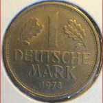 1978 F Germany 1950 2001 1 Mark Bundesrepublik