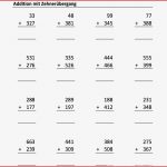 20 Arbeitsblätter Addition Mit Zehnerübergang