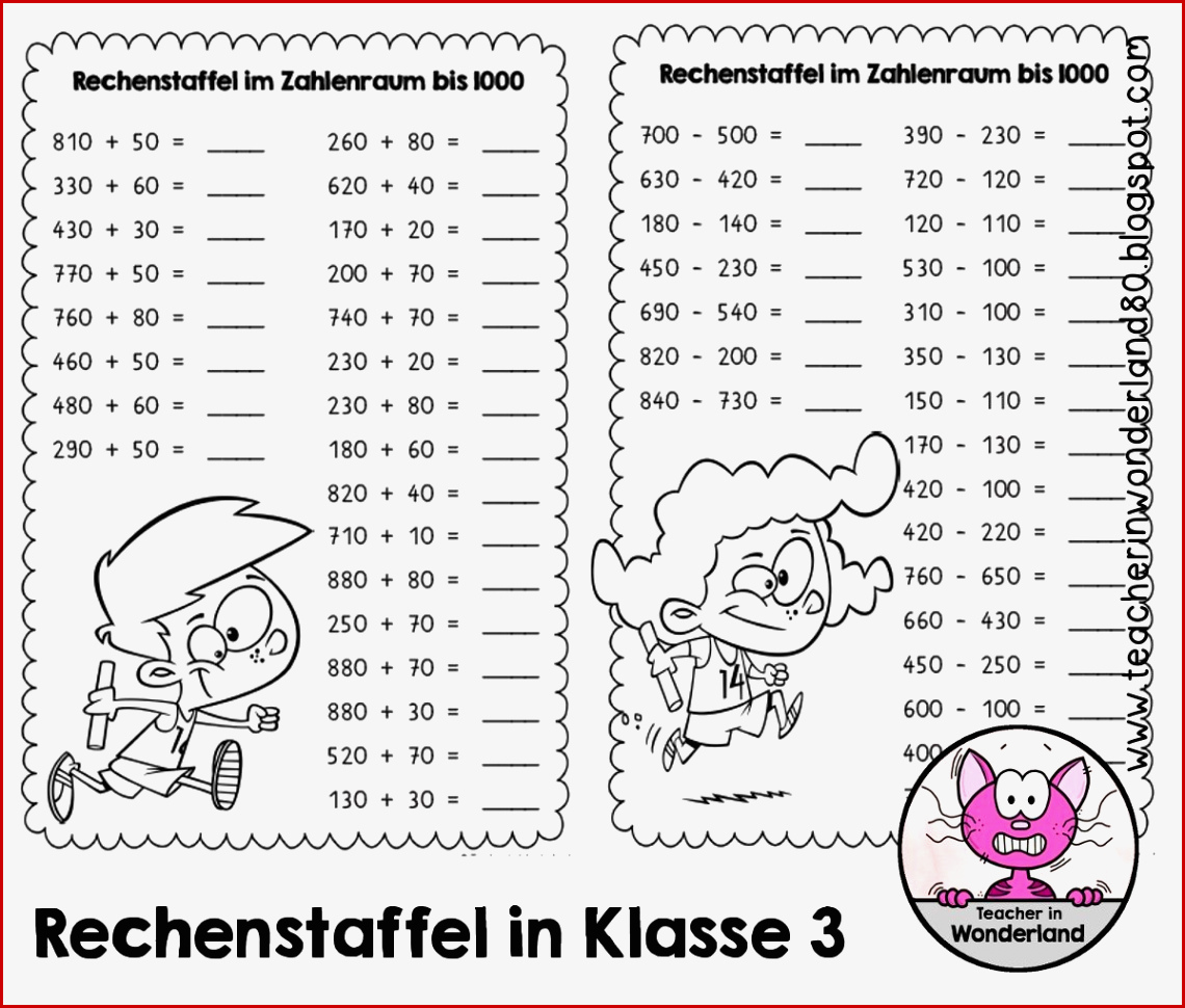 20 Arbeitsblätter Der Dritten Klasse