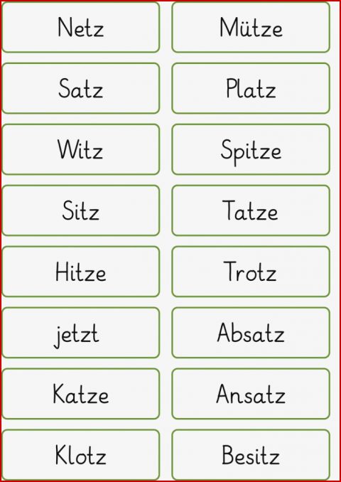 20 Arbeitsblätter Z Und Tz
