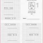 20 Arbeitsblatt Schriftliche Multiplikation