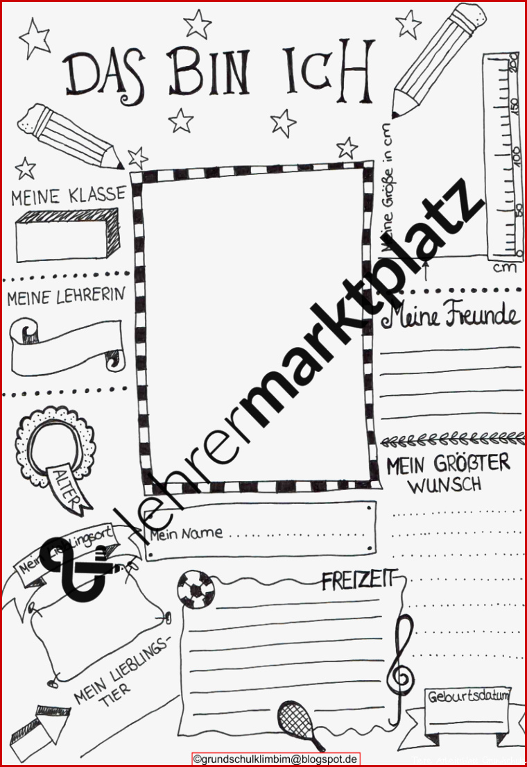 21 Steckbrief grundschule vorlage kostenlos information