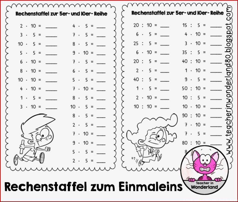 25 Mathematik 4 Klasse übungen Zum Ausdrucken