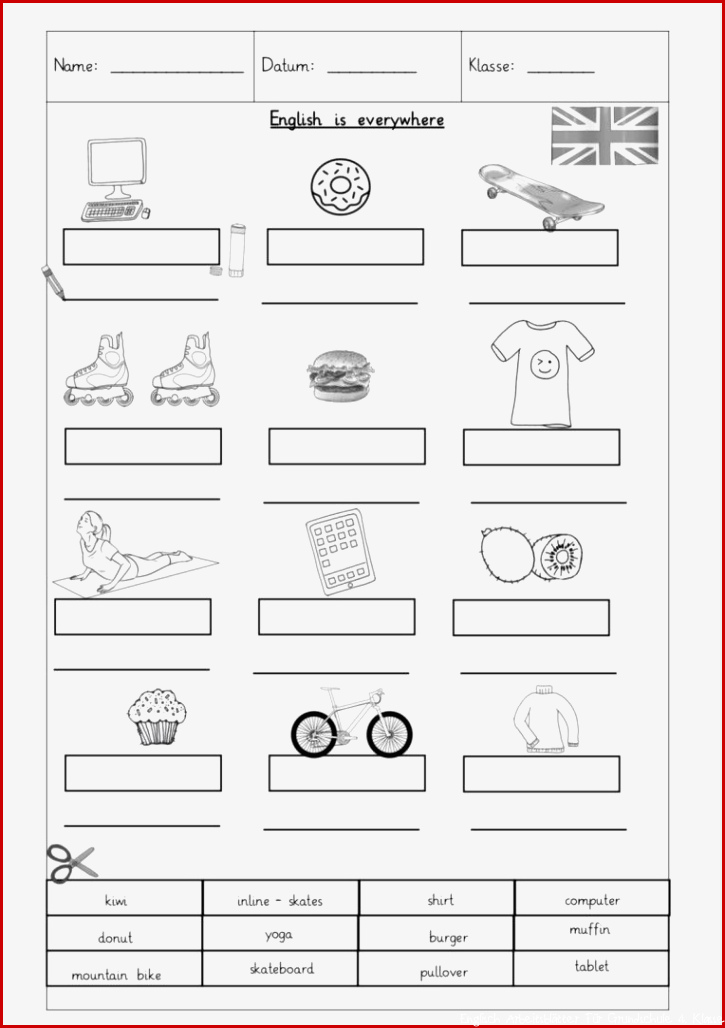 3 Klasse Englisch Arbeitsblätter Zum Ausdrucken Worksheets zum Herunterladen 3 Klasse Englisch Arbeitsblätter Zum Ausdrucken Worksheets