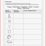 33 Schlaginstrumente Arbeitsblatt Musikinstrumente Namen