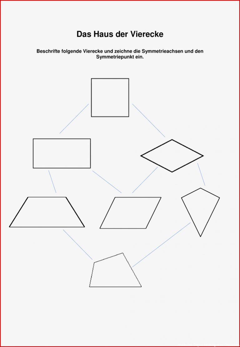 38 Nett Bilder Haus Der Vierecke Arbeitsblatt