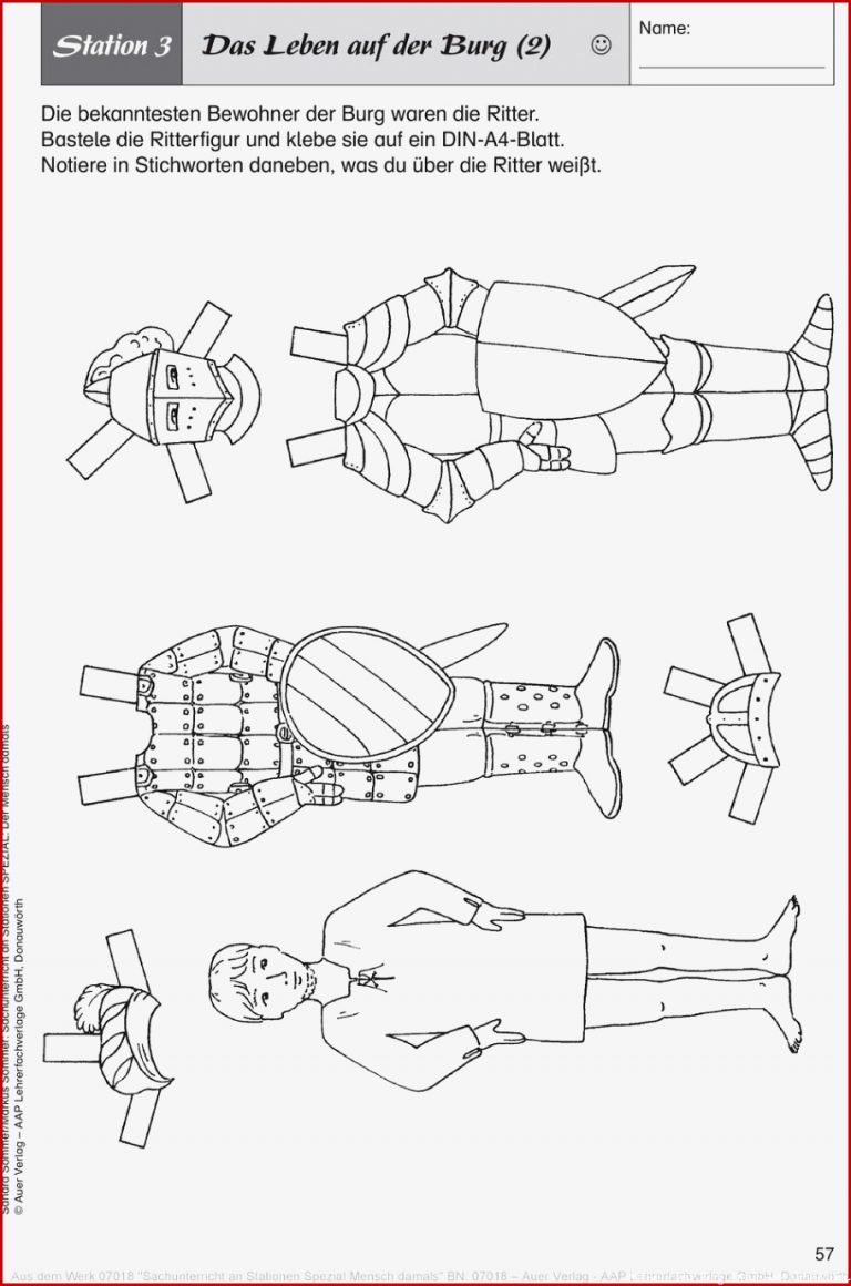 41 Aufbau Einer Burg Arbeitsblatt Grundschule Iwonnink