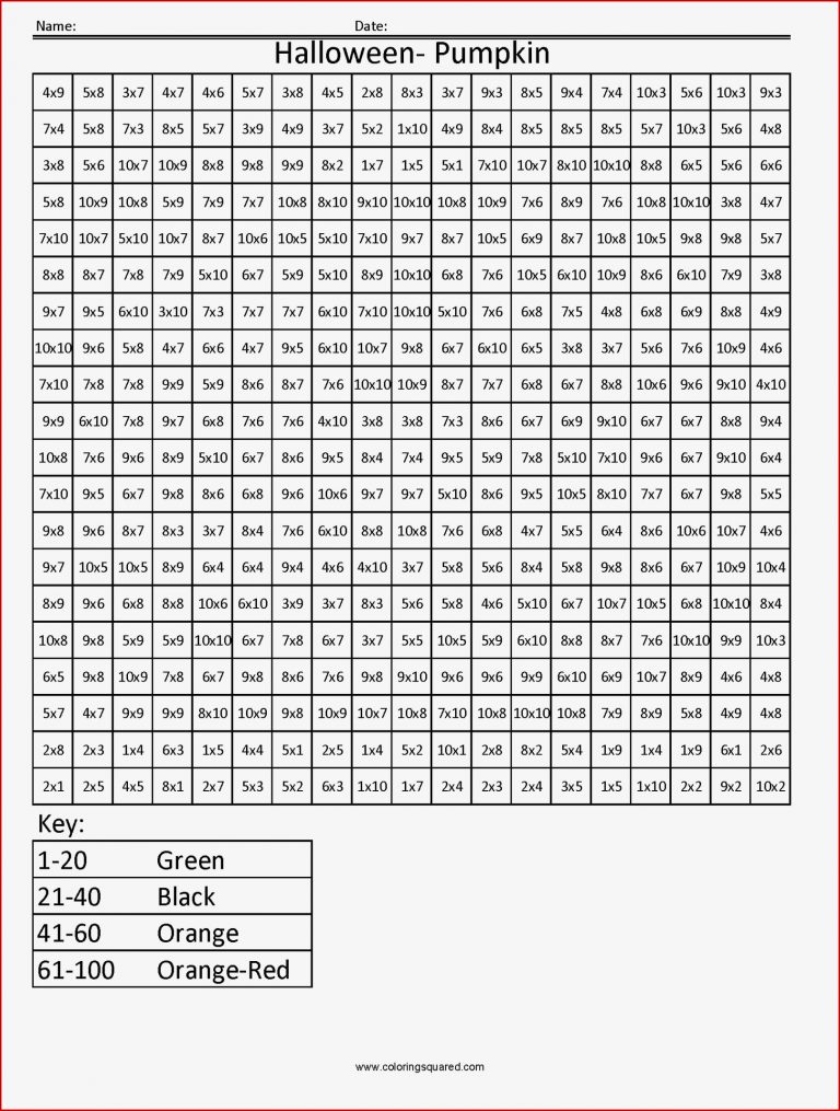 42 Math Worksheets Hidden Picture in 2020