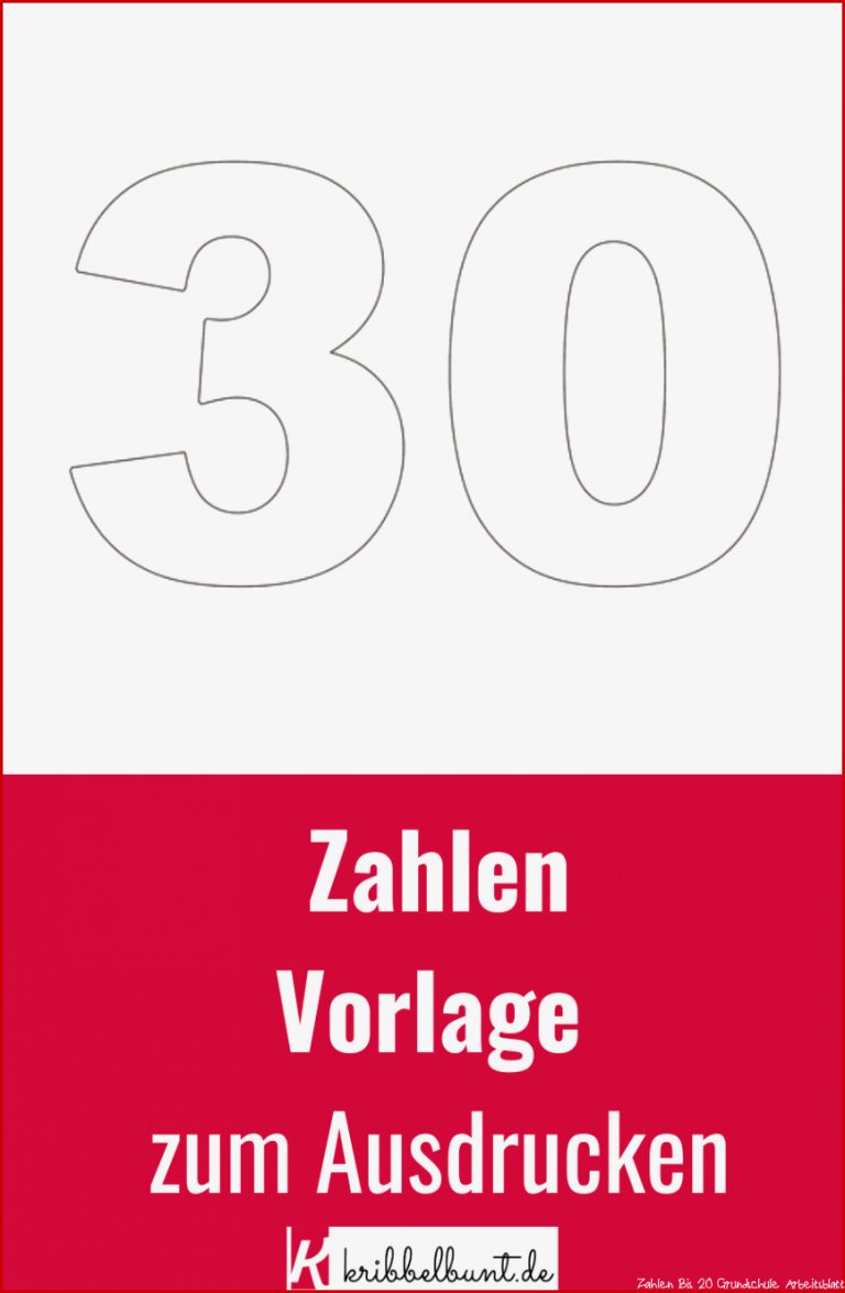 47 Zahl 18 Vorlage Information