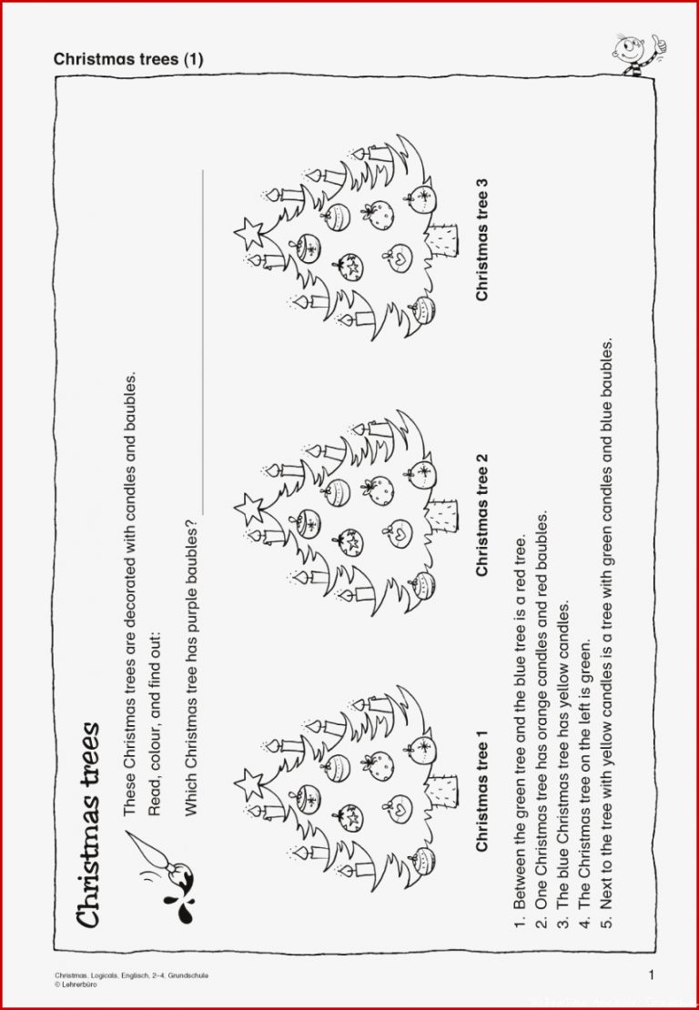 49 ARBEITSBLATT ENGLISCH CHRISTMAS KidWorksheet