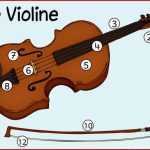 51 Arbeitsblatt Grundschule Streichinstrumente