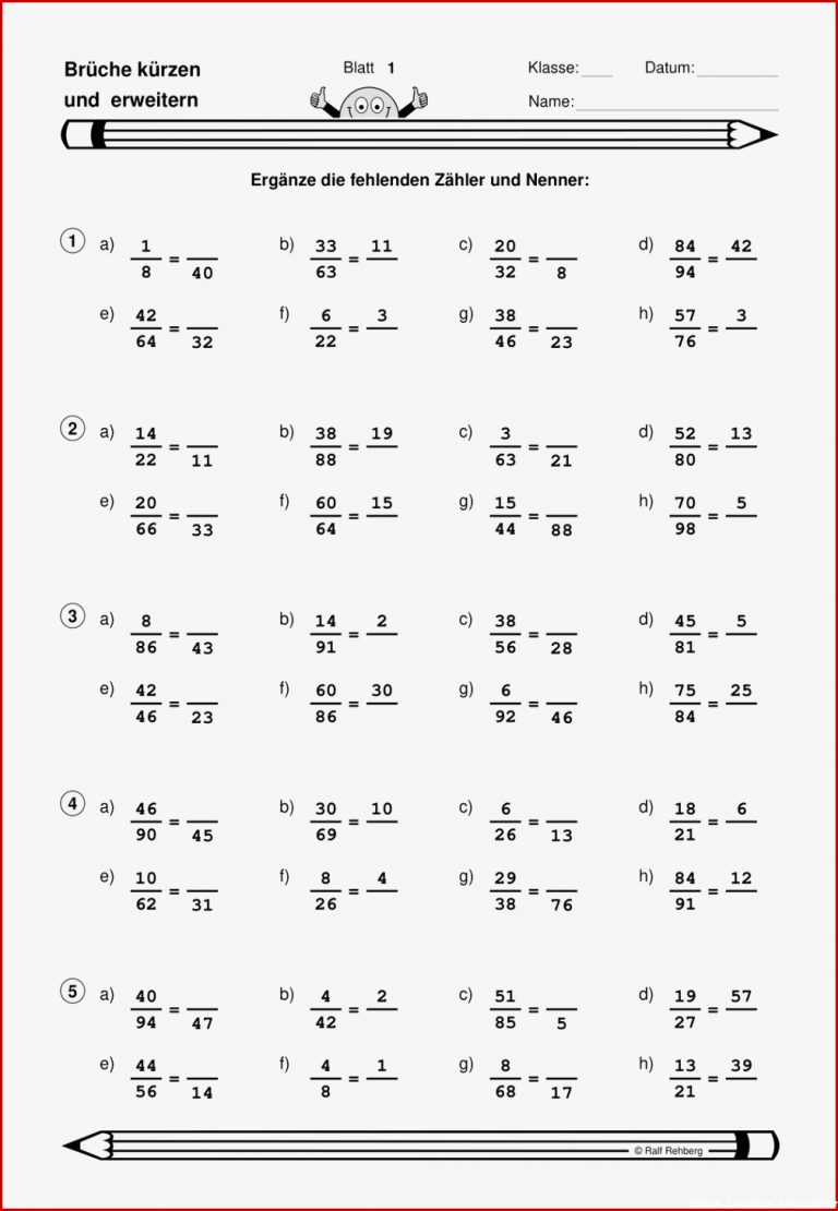 6 Klasse Mathe Brüche Arbeitsblätter Neue Arbeitsblätter