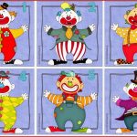 6 Lesezuordnungskarten Mit Clowns Wie Versprochen Folgen