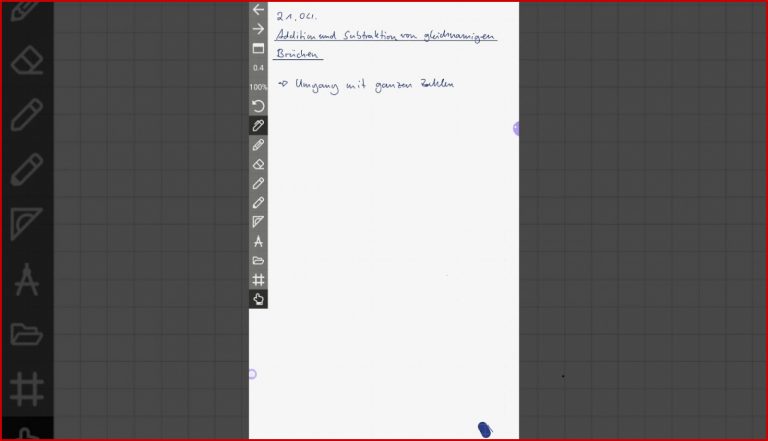 6b Video 2 21 04 Addition und Sbtraktion gleichnamiger