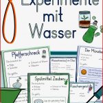 8 Experimente Mit Wasser – forschen In Der Grundschule