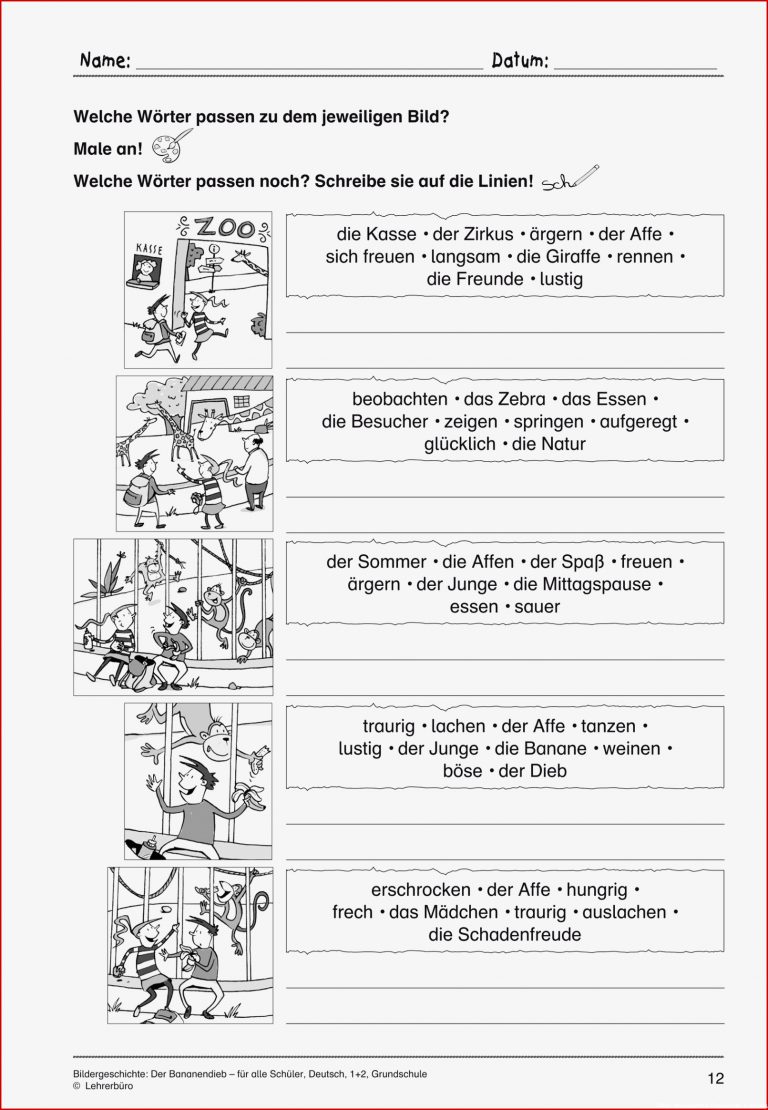 9 Arbeitsblatt Grundschule Zirkus Kidworksheet