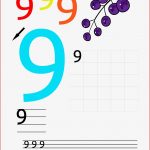 9 Zahlen Lernen Kindergarten Arbeitsblätter