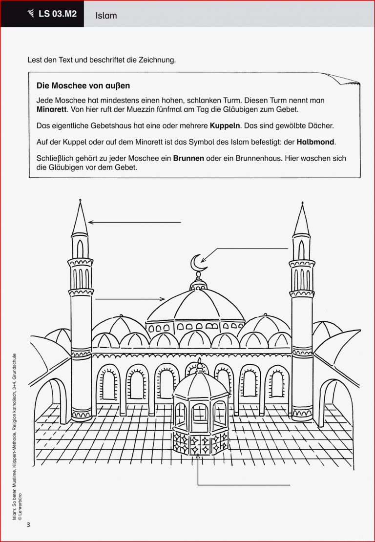 94 ARBEITSBLATT GRUNDSCHULE ISLAM KidWorksheet