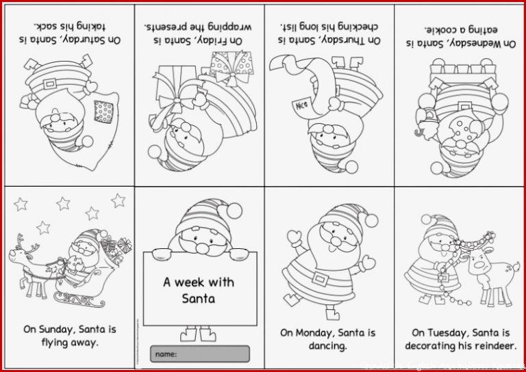 A Week with Santa Faltheft Und Flashcards