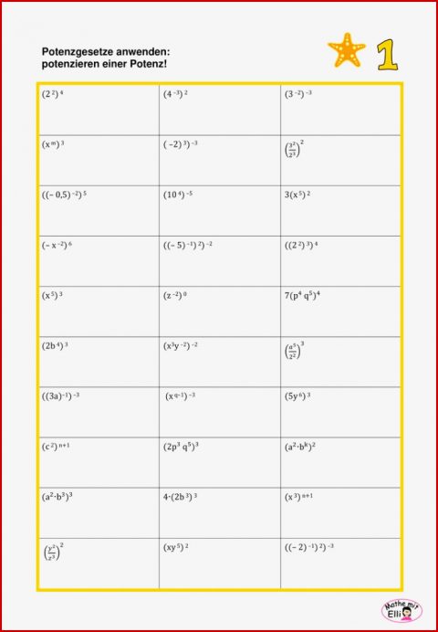 Ab Potenzgesetze Anwenden Potenzieren Einer Potenz