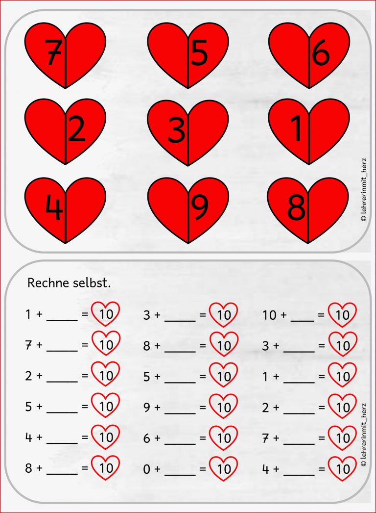 Ab Verliebte Zahlen Zr 10 – Unterrichtsmaterial Im Fach