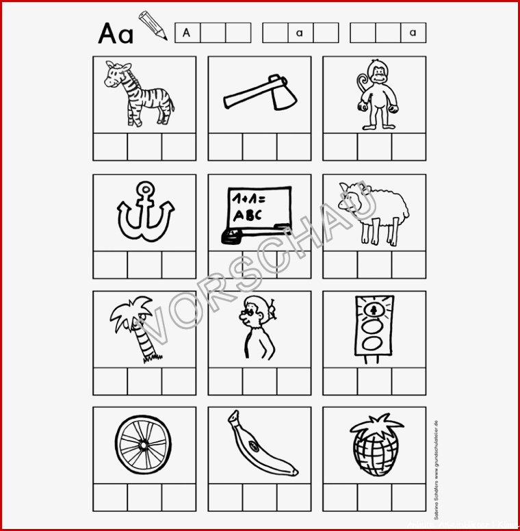 ABC Werkstatt Arbeitsblätter zur Buchstabeneinführung