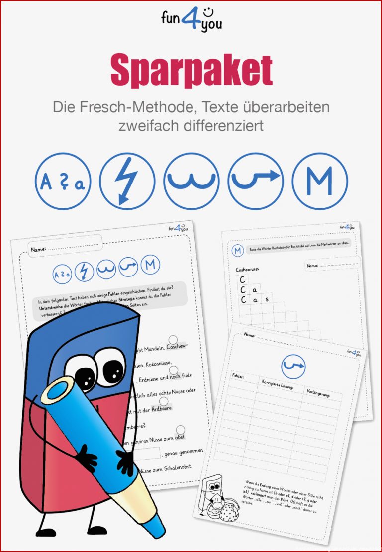 Ableiten Fresch Fresch Methode Arbeitsblätter Worksheets