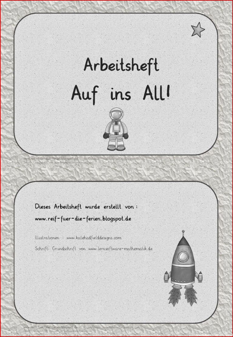 ABs Auf ins All Grundschrift