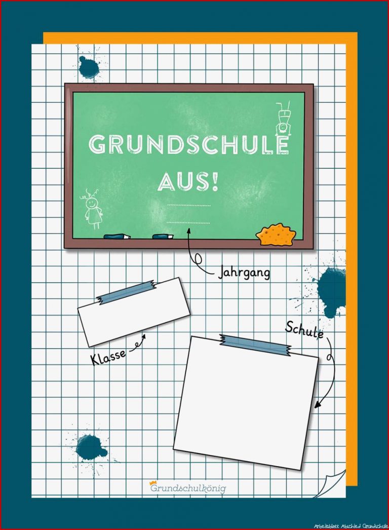 Abschied Grundschule