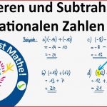 Ad Ren Und Subtrahieren Von Rationalen Zahlen