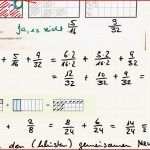 Addition Subtraktion Ungleichnamiger Bruchzahlen Klasse 6