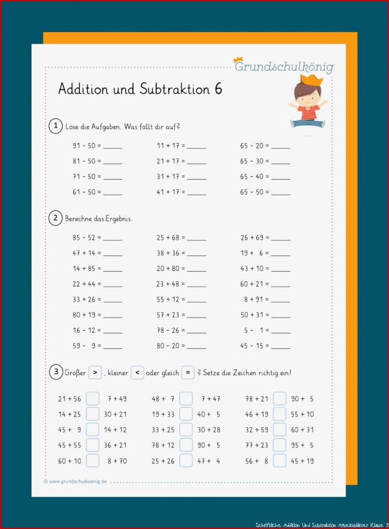 Addition Und Subtraktion