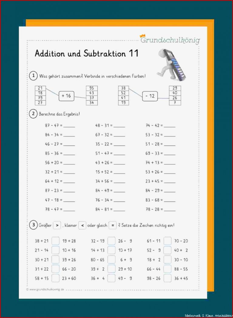 Addition und Subtraktion