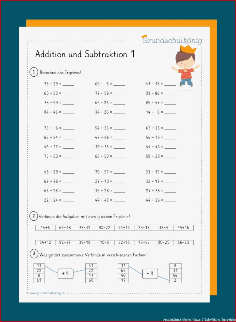 Addition Und Subtraktion