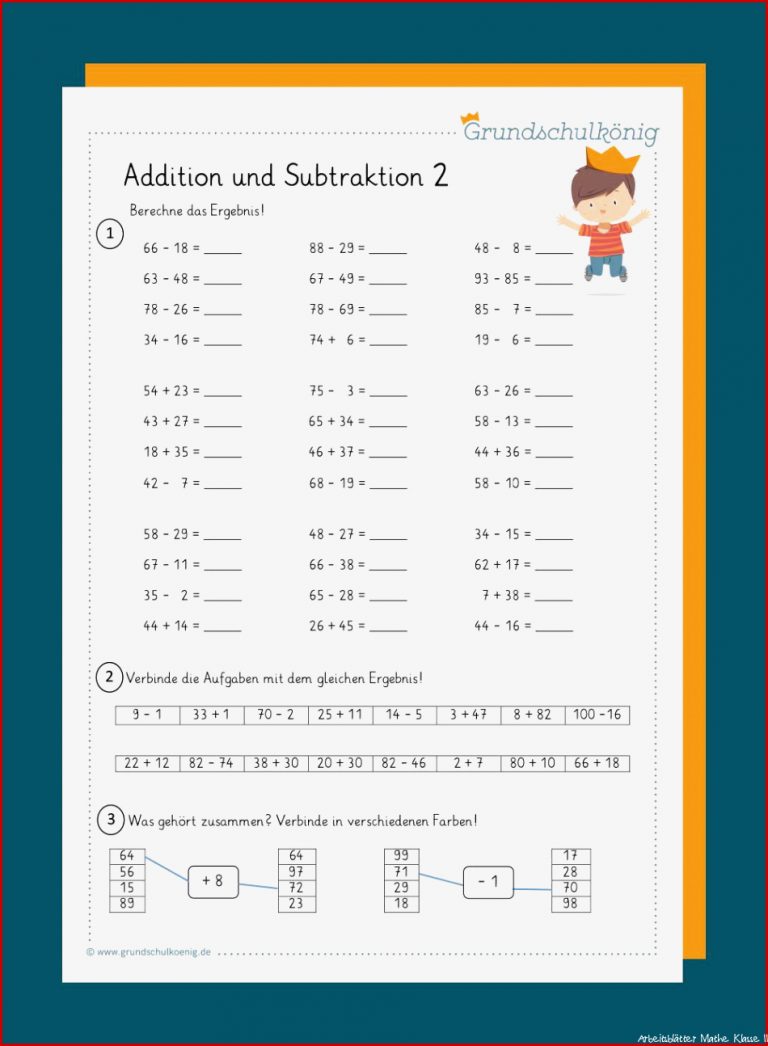 Addition und Subtraktion