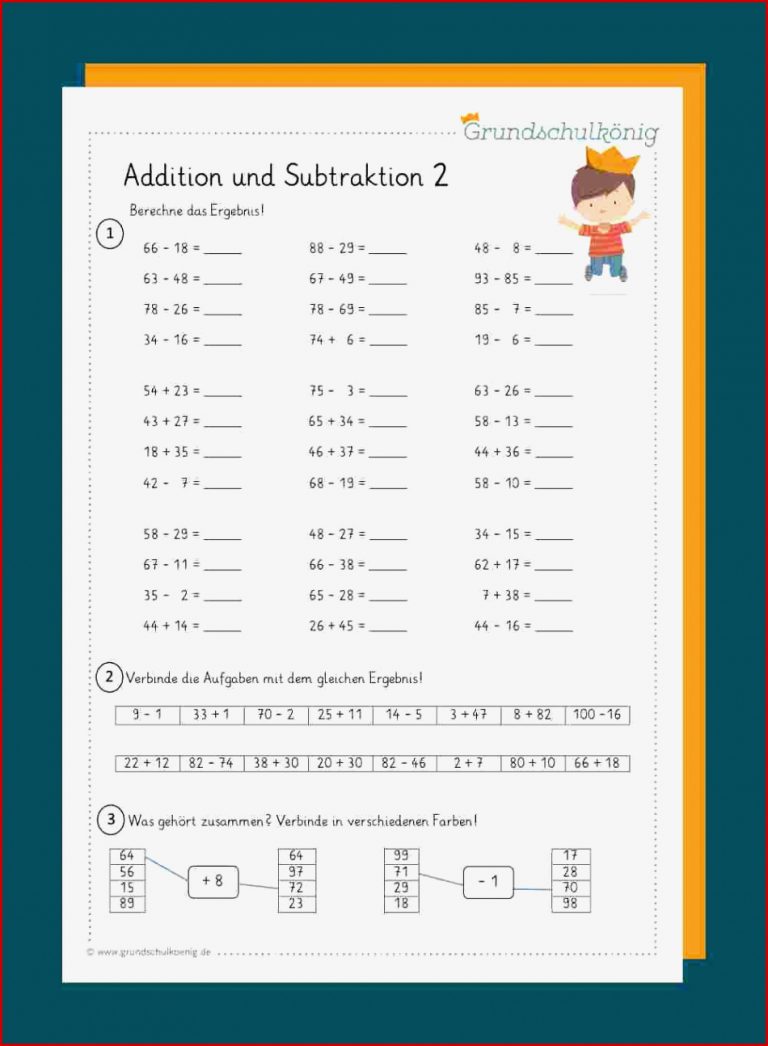 Addition und Subtraktion