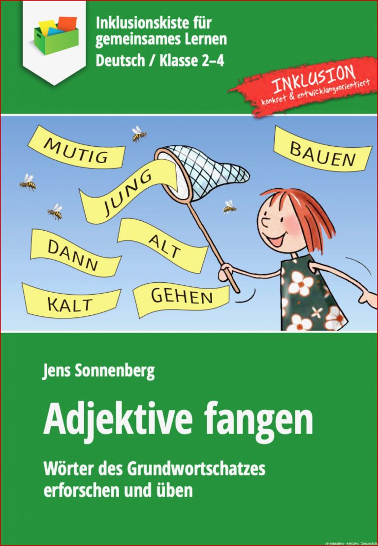 Adjektive Fangen Inklusionskiste Deutsch