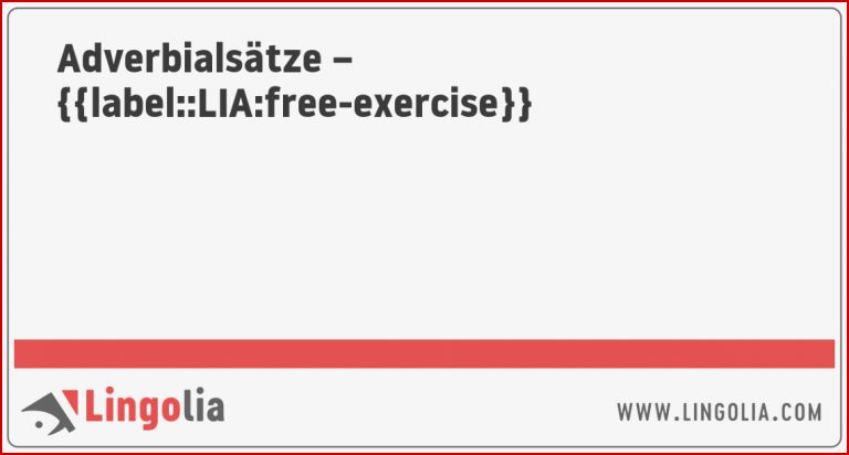 Adverbiale Bestimmungen Adverbialsätze Arbeitsblätter Zum