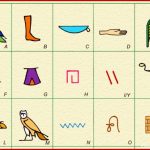 Ägyptisches Alphabet Zum Ausdrucken Schreiben Lernen