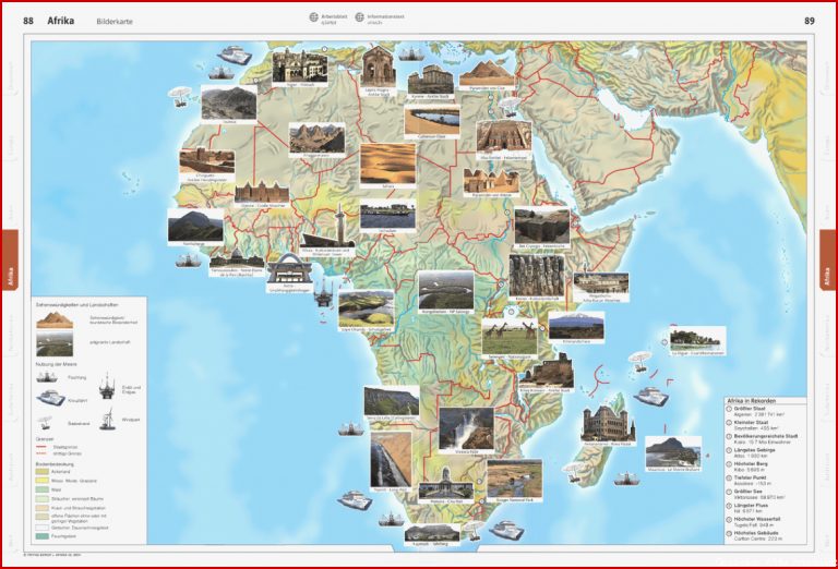 Afrika – Interaktiver Atlas – schulatlas