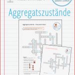 Aggregatzustände Kreuzworträtsel