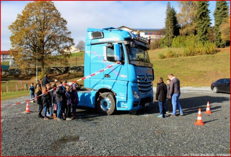 Aktion „toter Winkel“ An Der Grundschule Fürstenstein