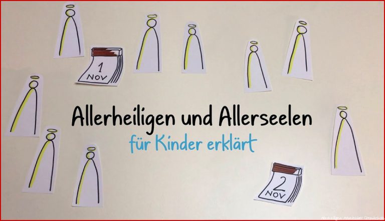 Allerheiligen und Allerseelen für Kinder erklärt Heruntergeladen Werden Allerheiligen und Allerseelen für Kinder erklärt