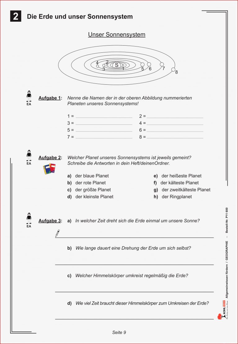 Allgemeinwissen Geographie Die Erde und unser