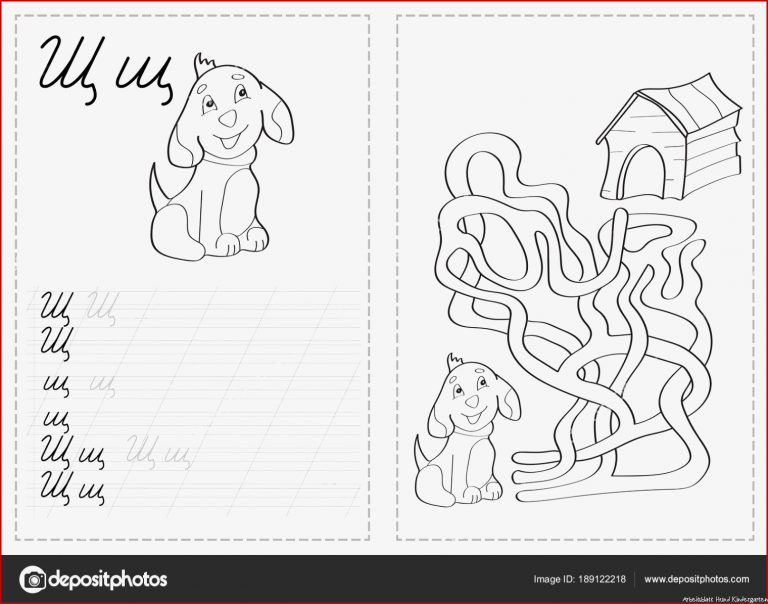 Alphabet Buchstaben nachzeichnen Arbeitsblatt mit