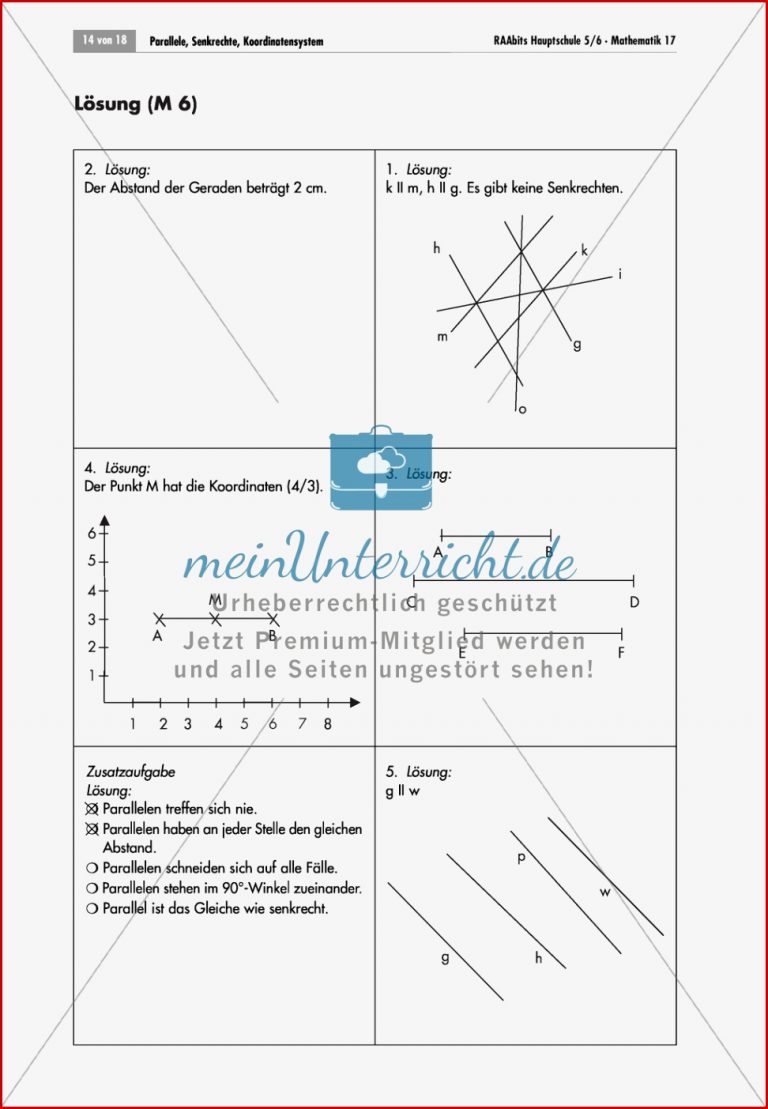 Analysis Schatzsuche Im Koordinatensystem In